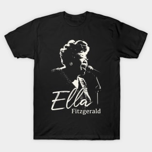 Ella Fitzgerald silhouette T-Shirt